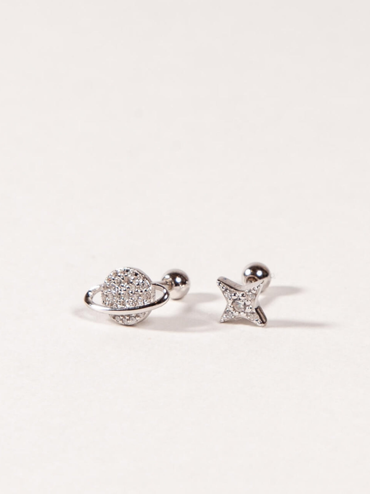 Saturn & Star Ball Back Studs
