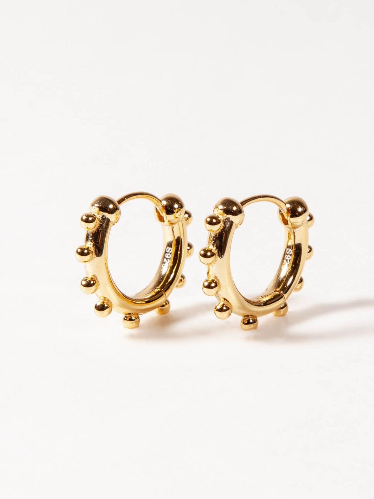 Chucky Beaded Hoops Large