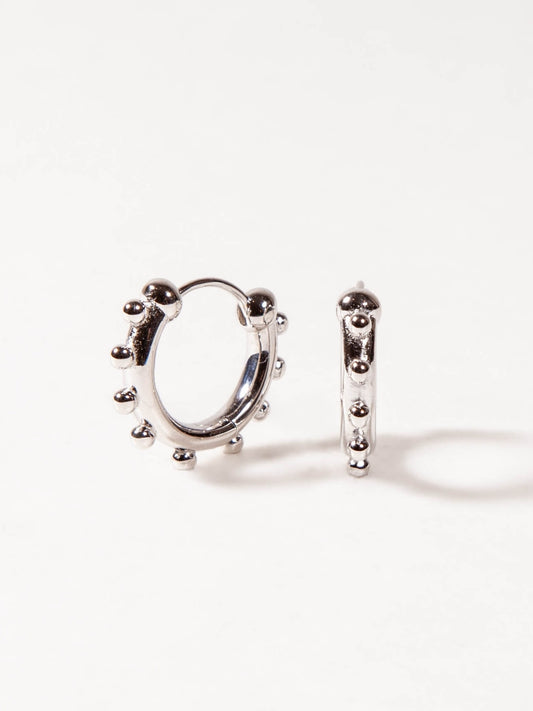 Chucky Beaded Hoops Large