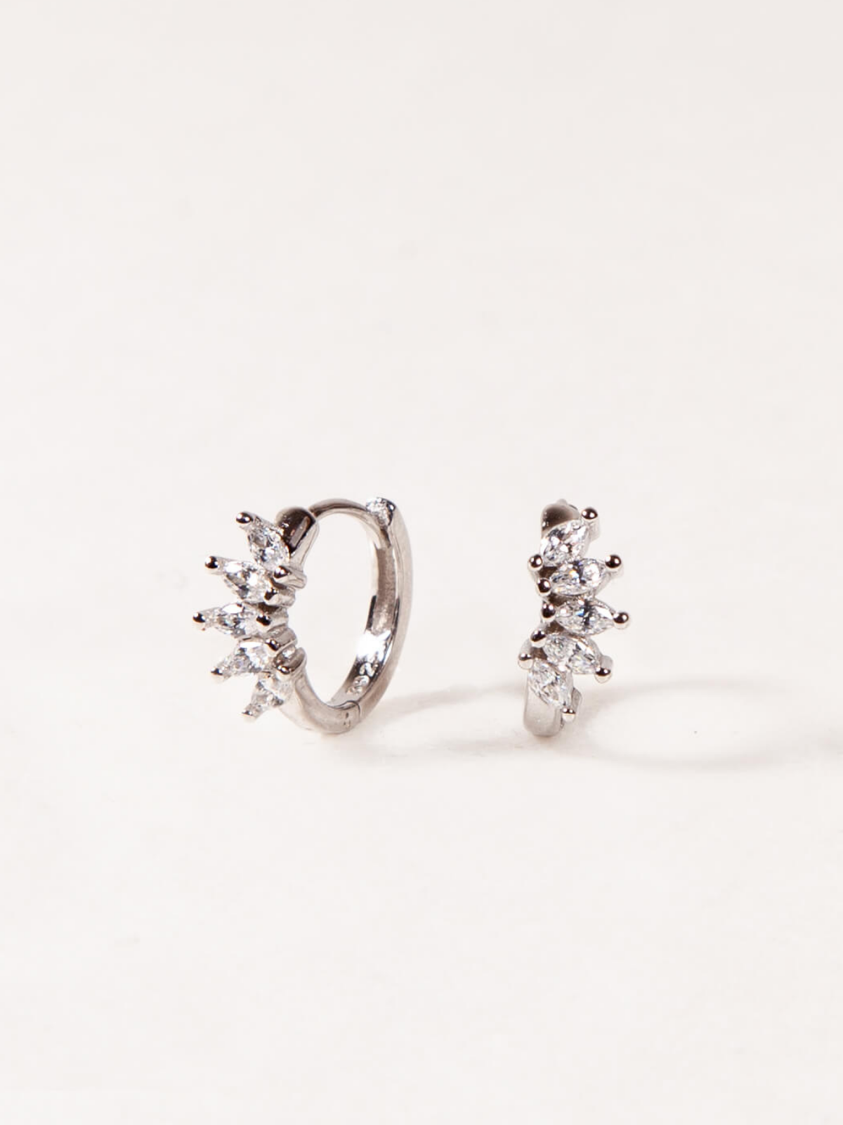 Crown Marquise Huggies