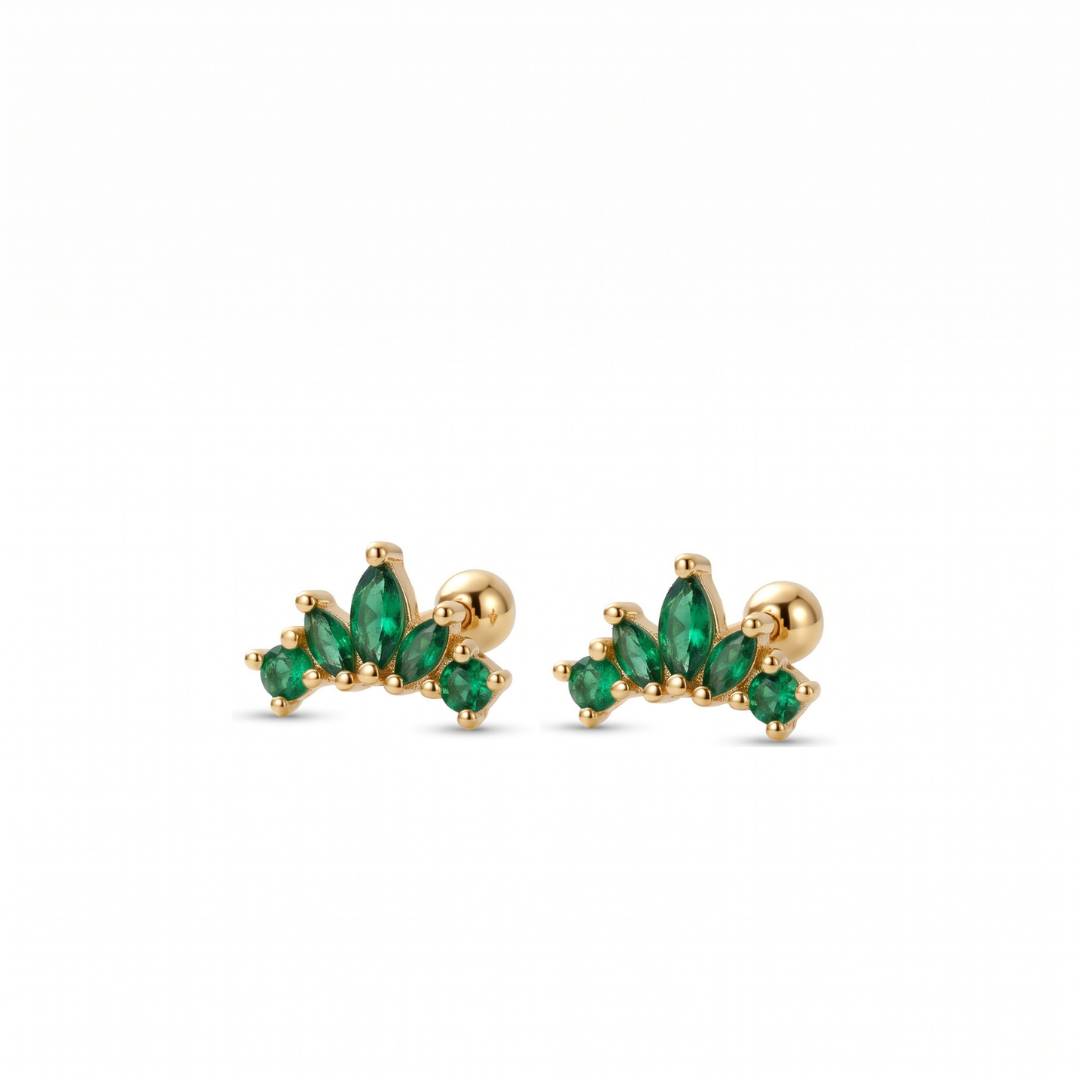 Aurelia Fan Studs