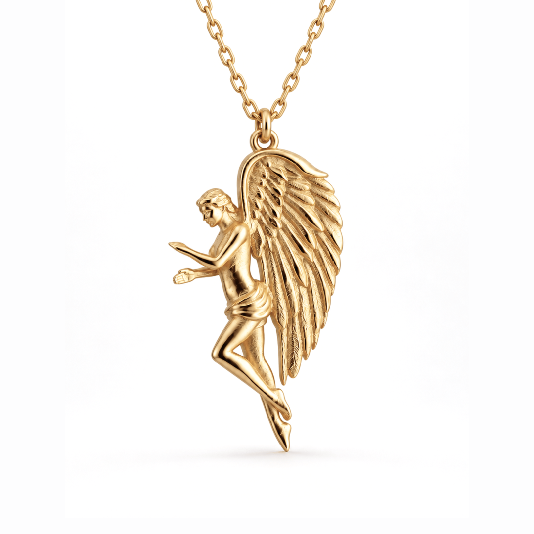 Celestial Guardian Angel Necklace