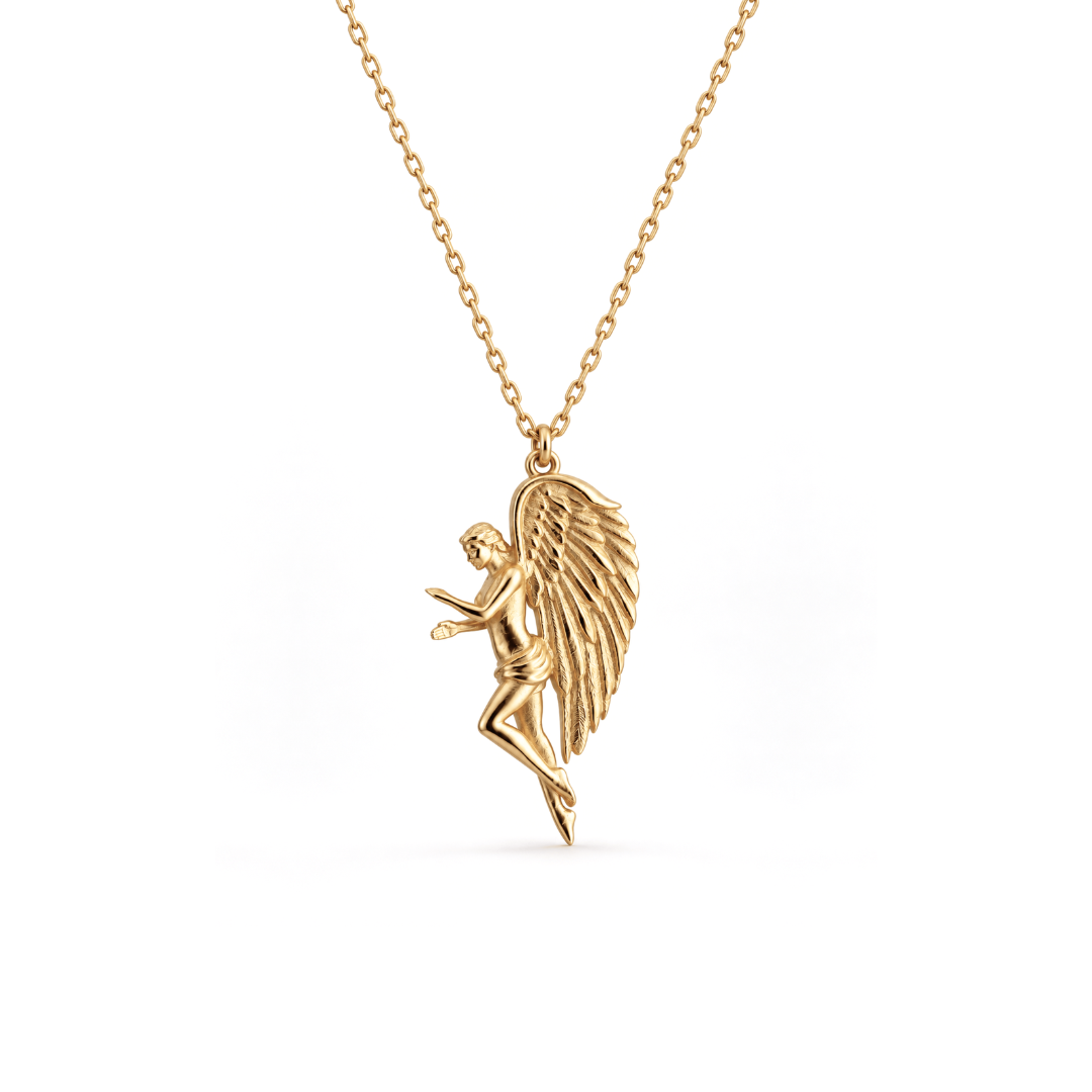Celestial Guardian Angel Necklace
