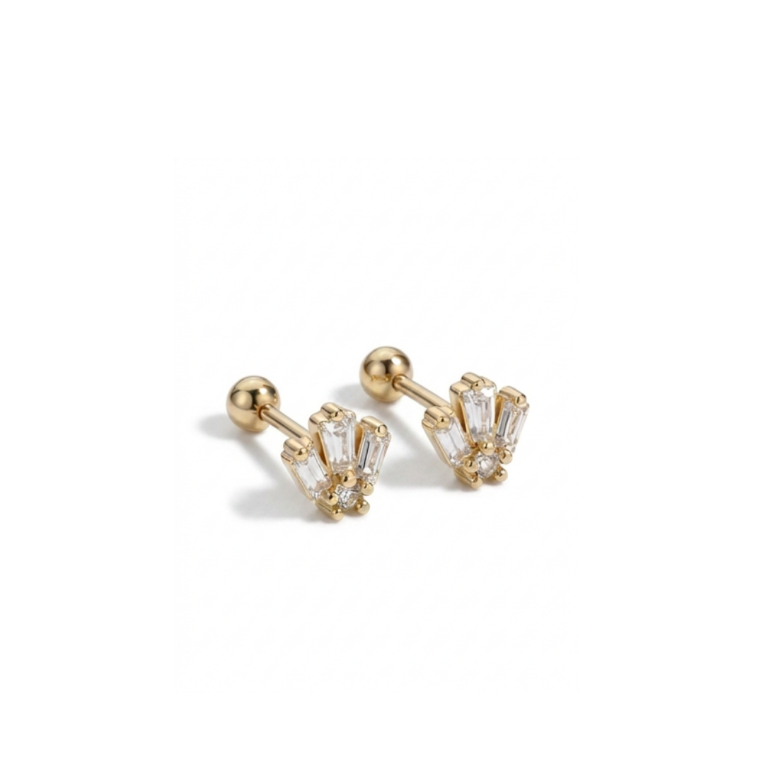 Deco Fan Studs