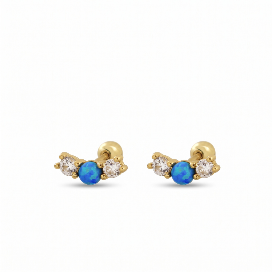 Luminous Trio Studs