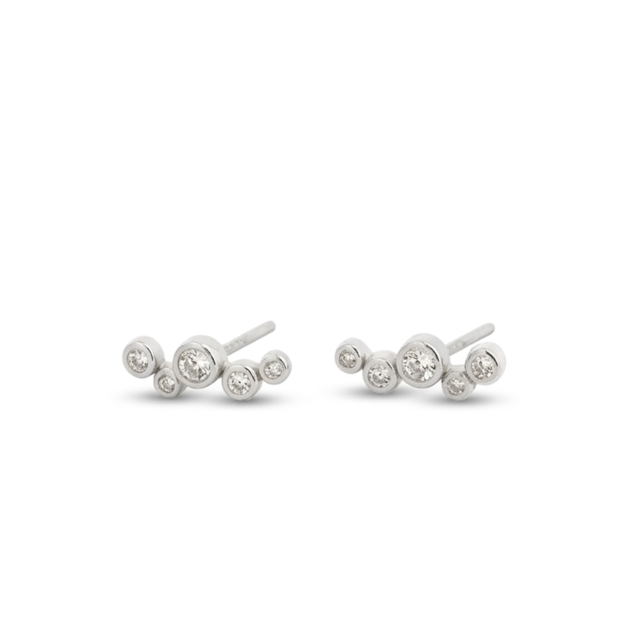 Celeste Cluster Studs