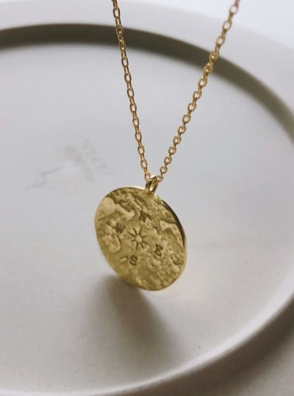 Compass Pendant Necklace