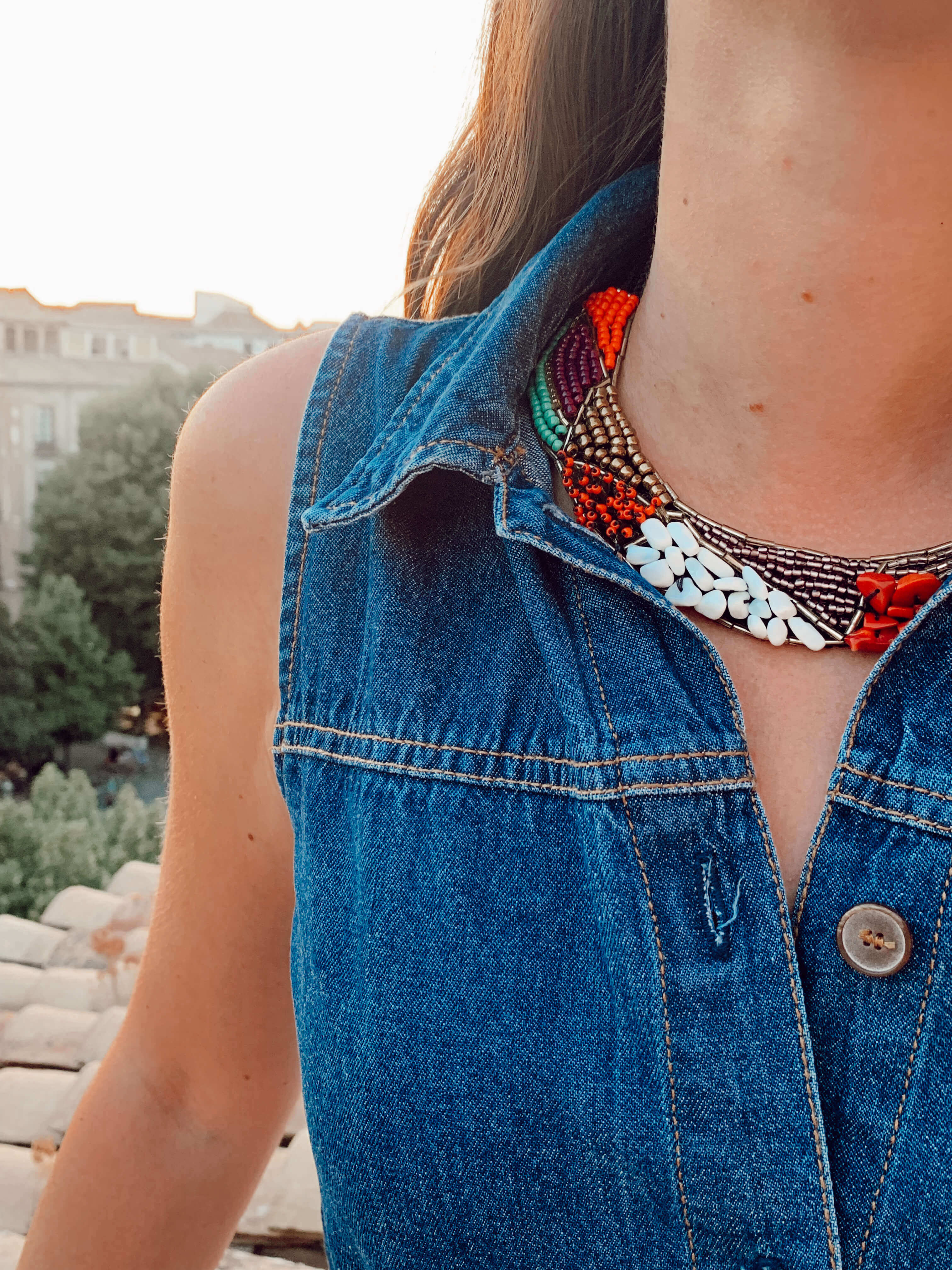 Handmade Bead Embroidery Fahriye Necklace By Seyyah