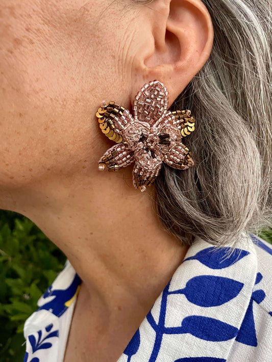Peacock Earrings