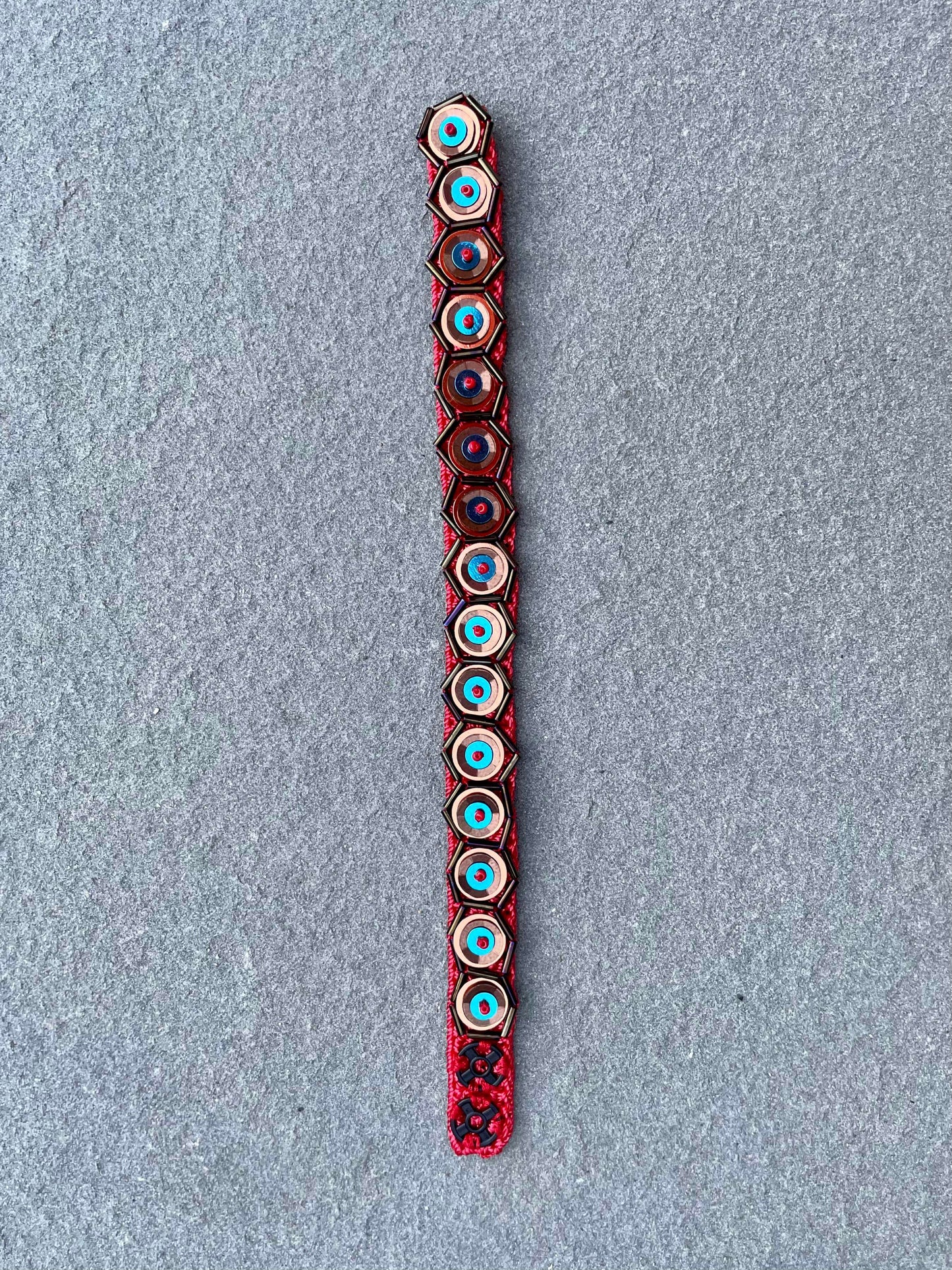 Myra Handmade Bead and Sequins Embroidery Bracelet