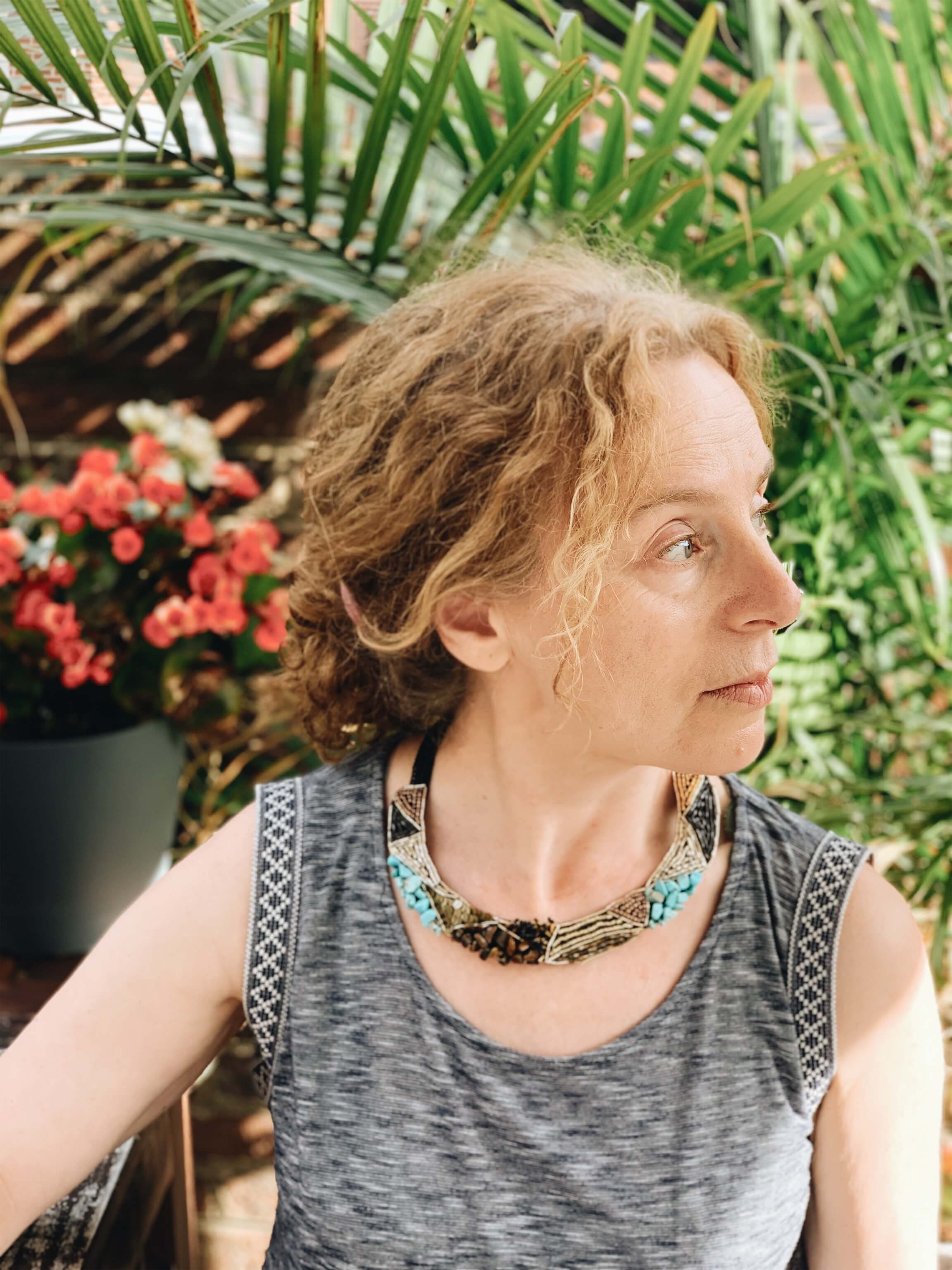 Bead Embroidery Ayla Necklace by Seyyah