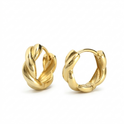 Chunky Twist Hoops