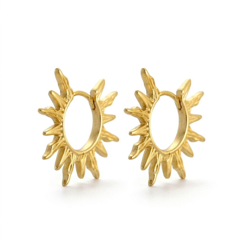 Sunburst Hoops