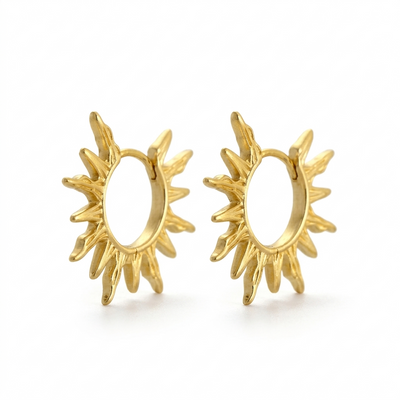 Sunburst Hoops