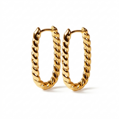 Twisted Rope U Hoops
