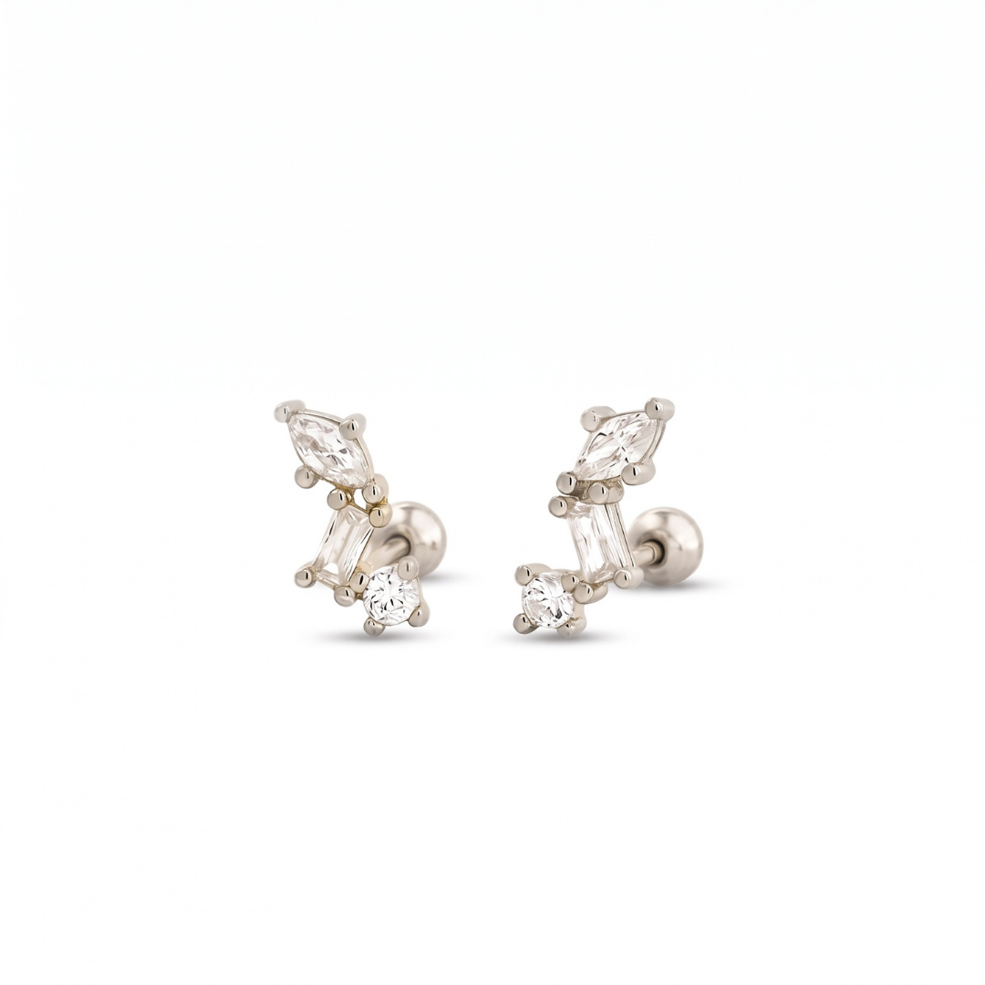 Lumière Trio Studs