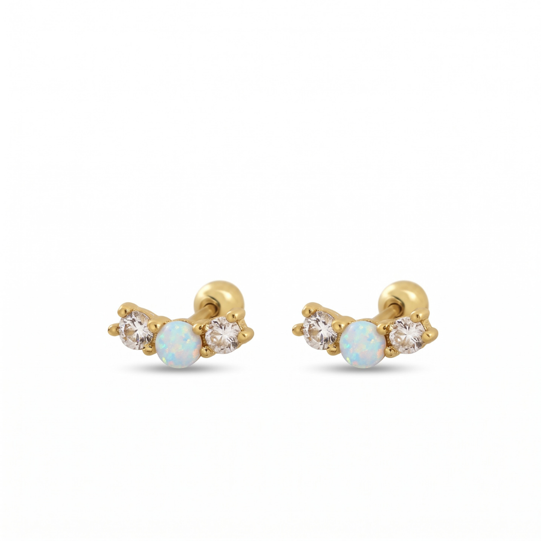 Luminous Trio Studs