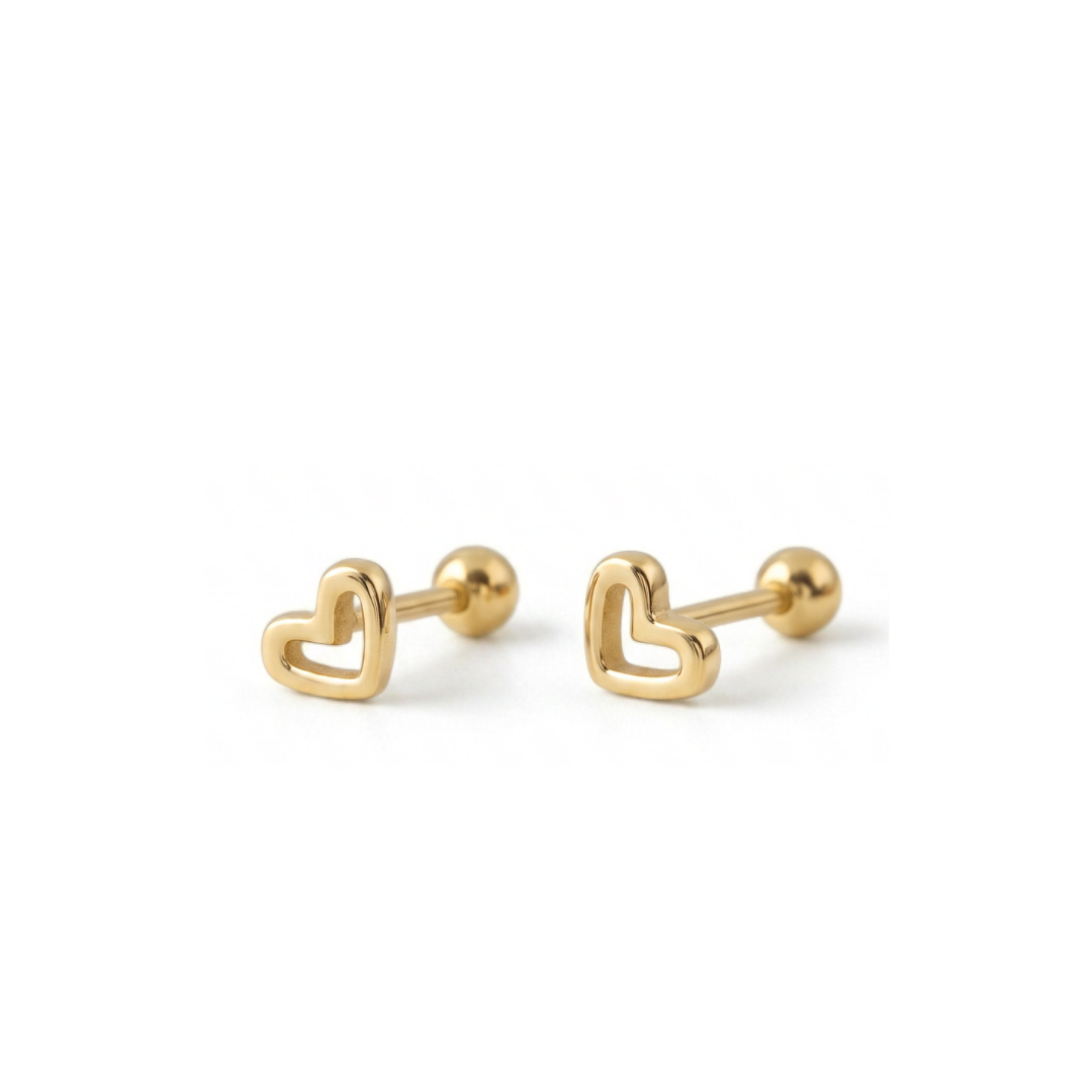 Open Heart Studs