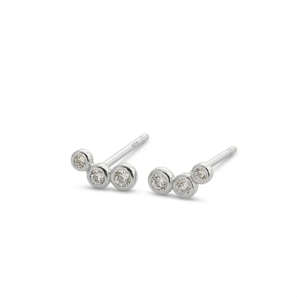 Trio Glow Studs