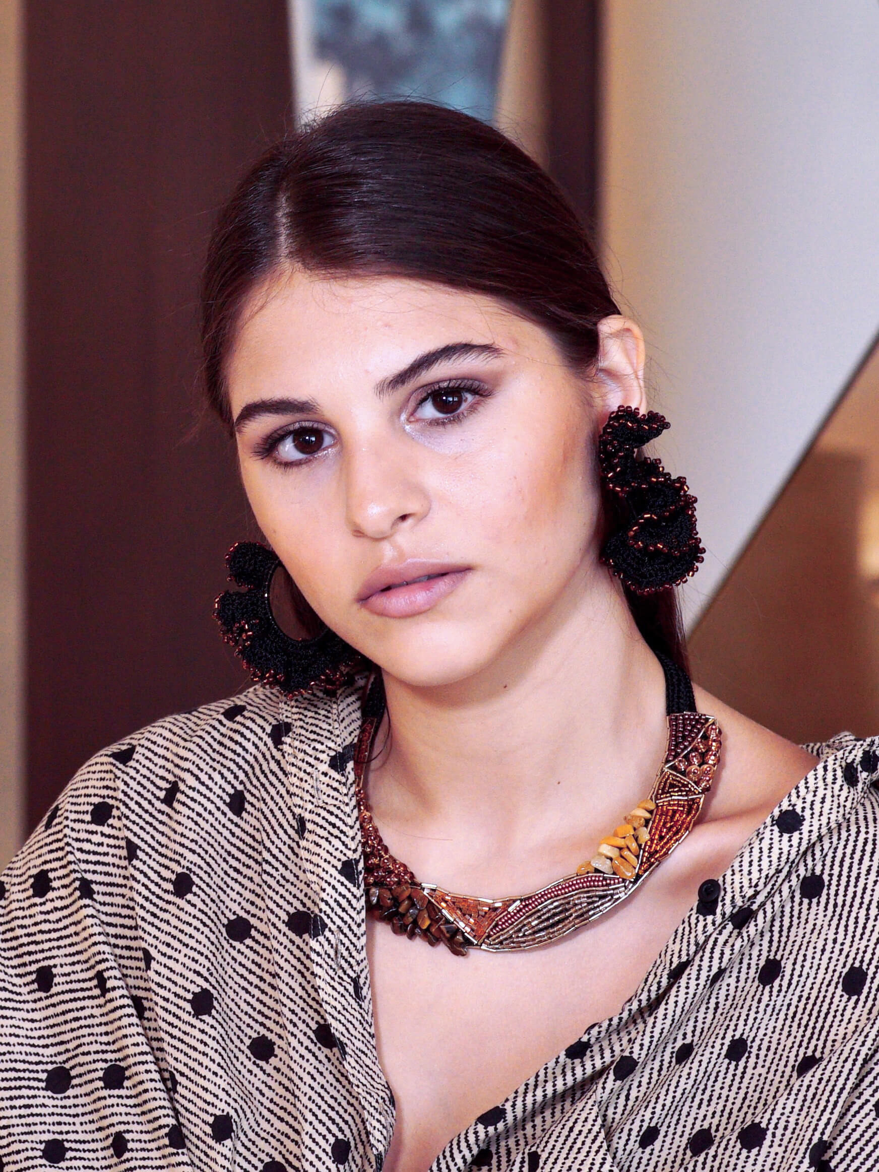 Bead Embroidery Bahar Necklace by Seyyah