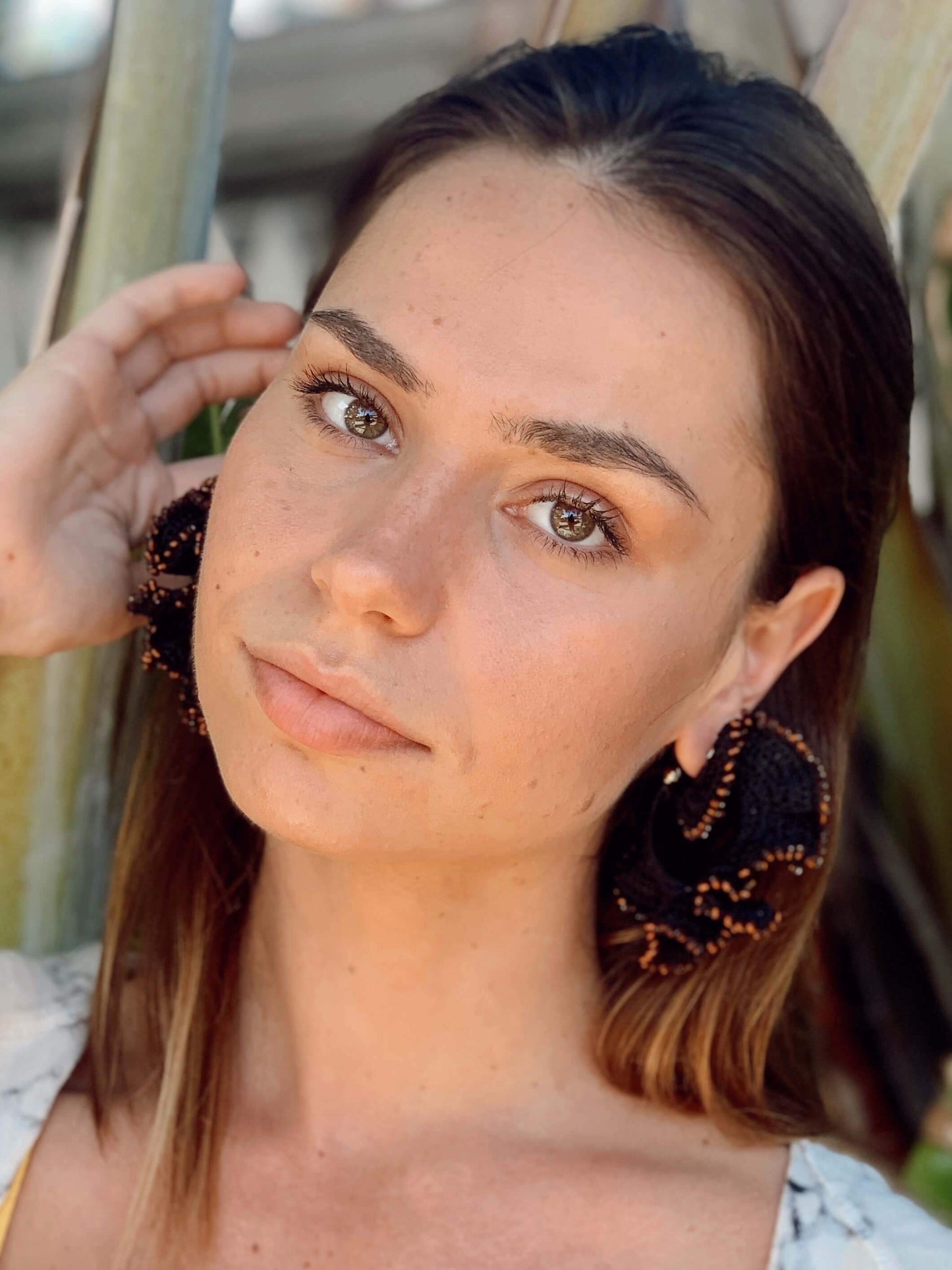 Flamenco Earrings | Black