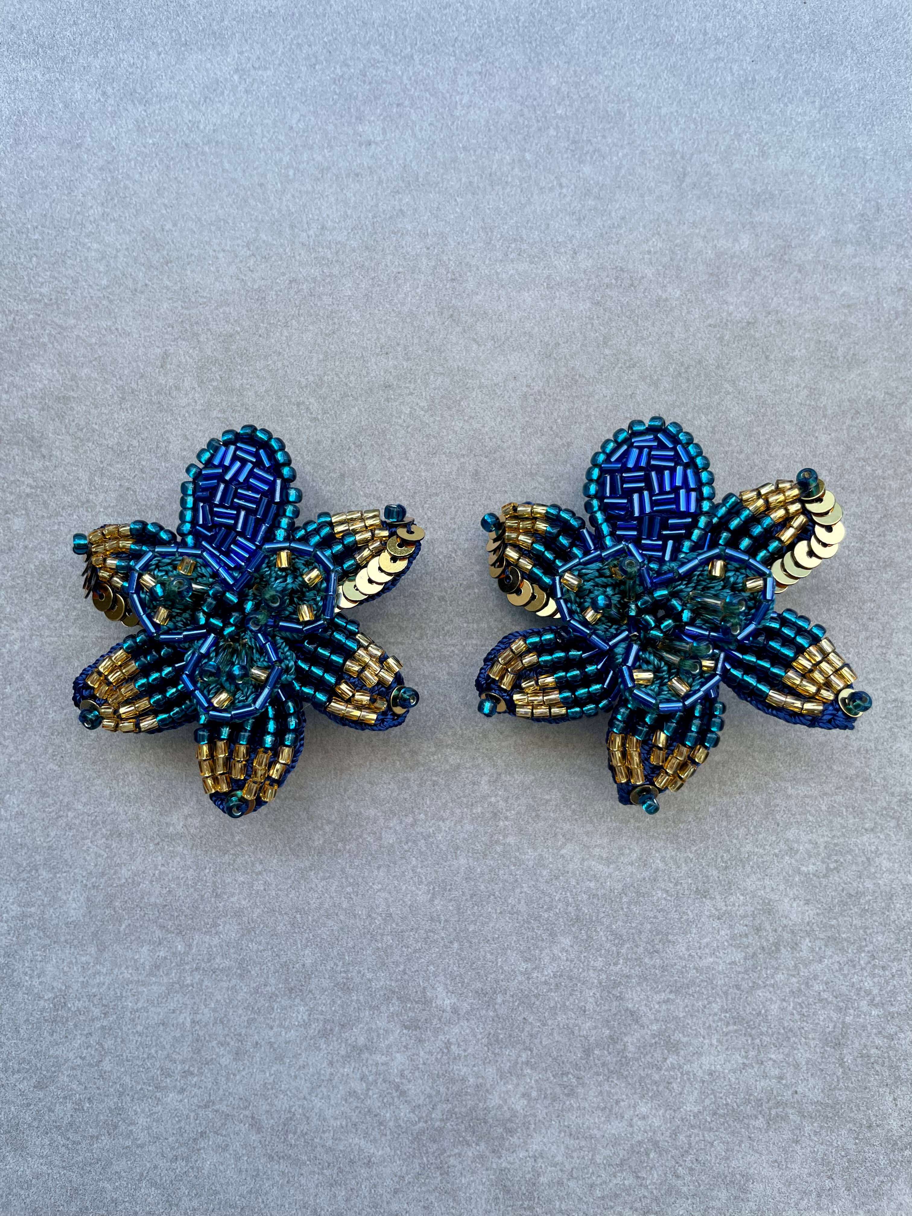 Peacock Earrings